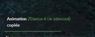 Notification animation copiée