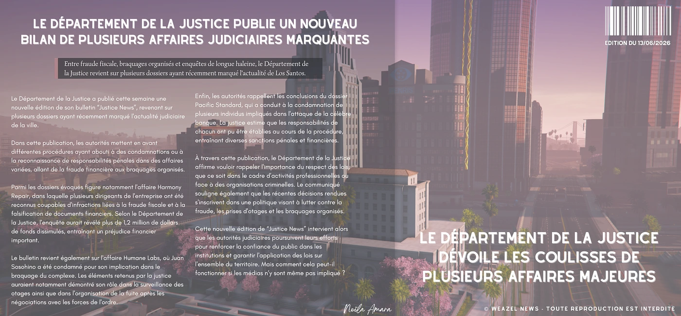 Département de la Justice